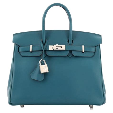 vert bosphore hermes|HERMES Swift Birkin 25 Vert Bosphore .